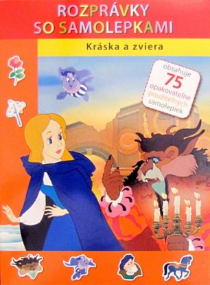 Kráska a zviera - Rozprávky so samolepkami