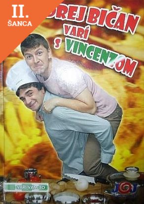 Lacná kniha Andrej Bičan varí s Vincenzom