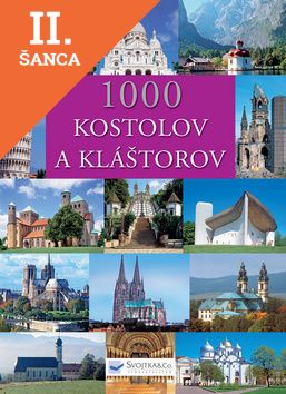 Lacná kniha 1000 kostolov a kláštorov