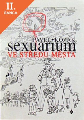 Lacná kniha Sexuarium ve středu města