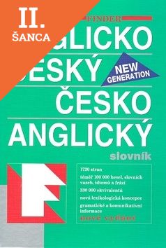 Lacná kniha FIN Anglicko český-česko anglický slovník