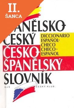 Lacná kniha Španělsko-český česko-španělský slovník