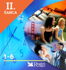 Lacná kniha English in 20 minutes a day 1 - 6 + aktovka + 6CD