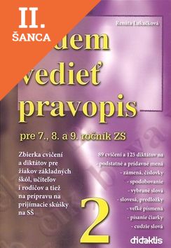 Lacná kniha Budem vedieť pravopis pre 7., 8. a 9. ročník ZŠ 2