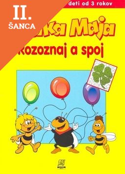 Lacná kniha Včielka Maja Rozoznaj a spoj