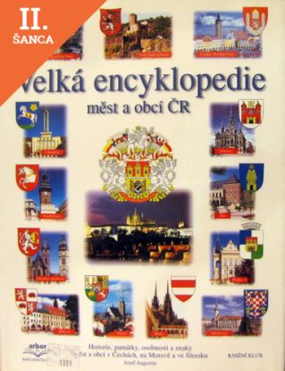 Lacná kniha Velká encyklopedie měst a obcí ČR