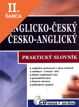 Lacná kniha AČ-ČA praktický slovník- kniha+CD