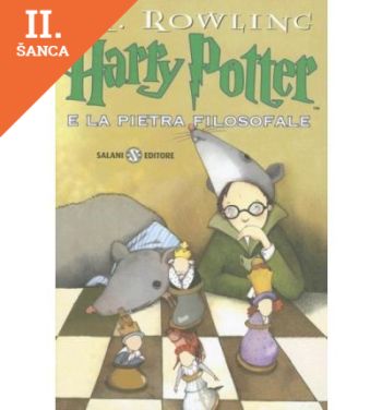 Lacná kniha Harry Potter e la Pietra Filosofale (pb)