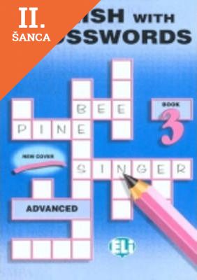 Lacná kniha English with Crosswords 3