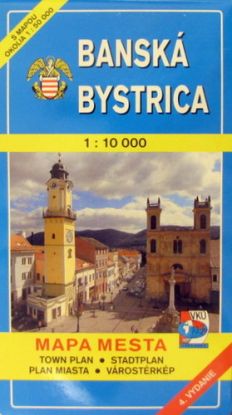 Banská Bystrica 1:10 000 Mapa mesta