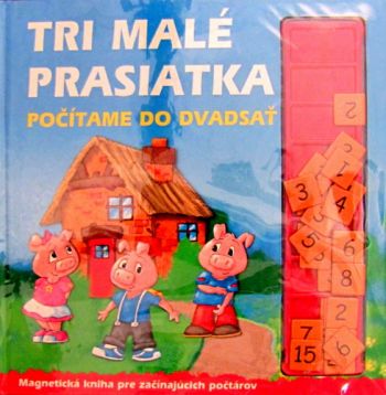 Tri malé prasiatka - počítame do dvadsať