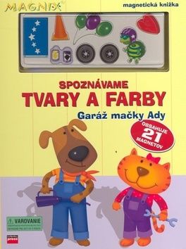 Spoznávame tvary a farby Garáž mačky Ady