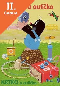 Lacná kniha Krtek a autíčko - omalovánka