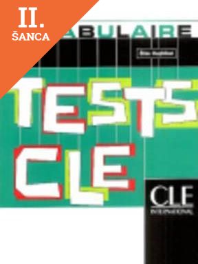 Lacná kniha Tests CLE Vocabulaire Intermediare