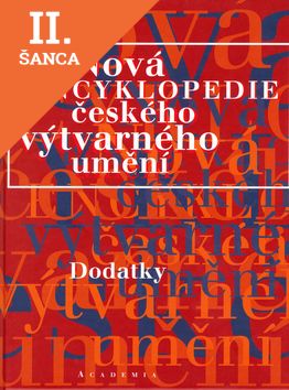 Lacná kniha Nová encyklopedie českého výtvarného umění - Dodatky