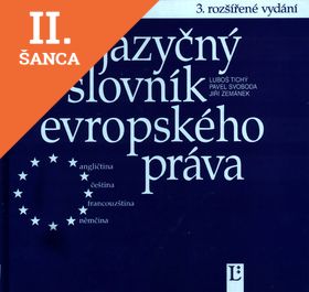 Lacná kniha Čtyřjazyčný slovník evropského práva