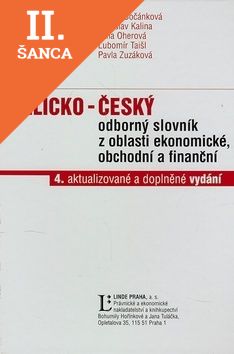 Lacná kniha Anglicko-český odborný slovník z oblasti ekonomické, obchodní a finanční