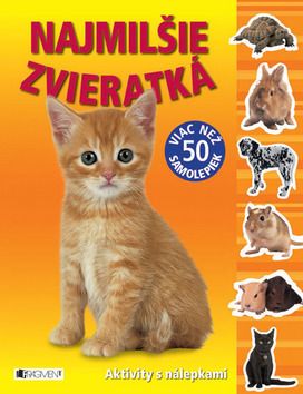 Najmilšie zvieratká - Aktivity s nálepkami