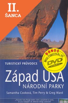 Lacná kniha Západ USA národní parky-turistický průvodce