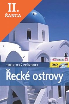 Lacná kniha Řecké ostrovy - turistický průvodce + DVD