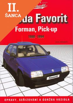 Lacná kniha Škoda Favorit, Forman, Pick-up