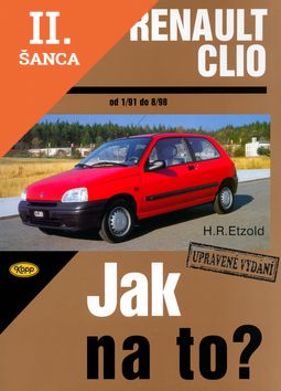 Lacná kniha Renault Clio od 1/97 do 8/98
