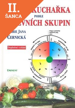 Lacná kniha Česká kuchařka podle krevních skupin