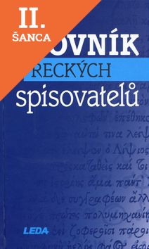 Lacná kniha Slovník řeckých spisovatelů