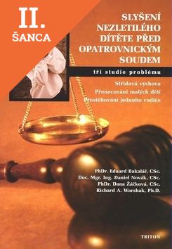 Lacná kniha Slyšení nezletilého dítěte před opatrovnickým soudem