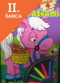 Lacná kniha Kreslíme so zvieratkami - s koníkom