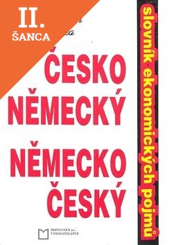 Lacná kniha Česko německý německo český slovník ekonomických pojmů