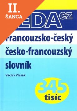 Lacná kniha Francouzsko-český, česko-francouzský slovník 345 tisíc