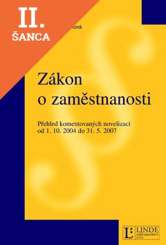 Lacná kniha Zákon o zaměstnanosti