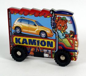 Kamión - leporelo s kolieskami