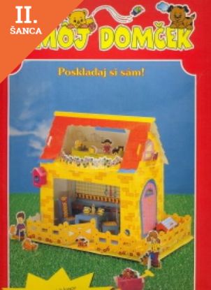 Lacná kniha Môj domček - Poskladaj si sám!