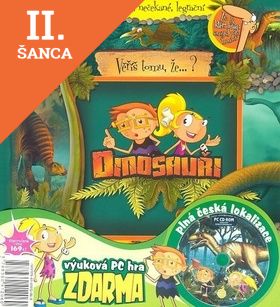 Lacná kniha Dinosauři + CD ROM