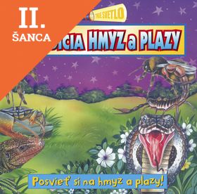 Lacná kniha Expedícia hmyz a plazy - Posvieť si na hmyz a plazy!