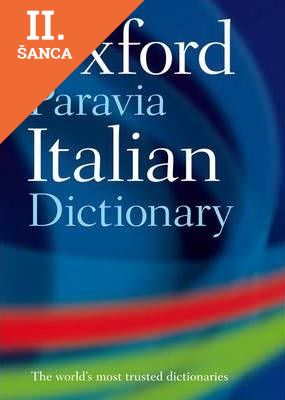 Lacná kniha Oxford-Paravia Italian Dictionary 2nd Edition