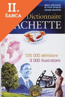 Lacná kniha Dictionnaire Hachette
