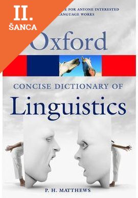 Lacná kniha Oxford Concise Dictionary of Linguistics (Oxford Paperback Reference)