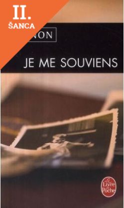 Lacná kniha Je Me Souviens