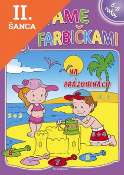 Lacná kniha Počítame s farbičkami na prázdninách