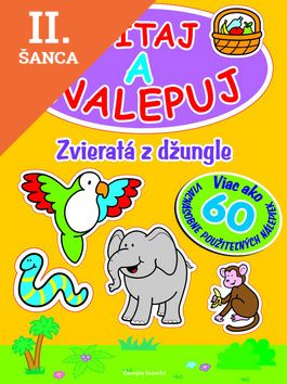 Lacná kniha Zvieratá z džungle