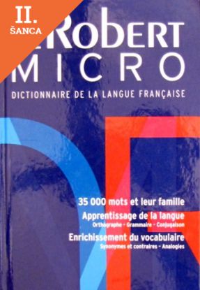 Lacná kniha Le Robert Micro