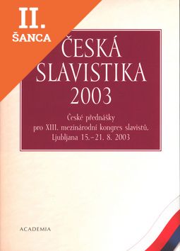 Lacná kniha Česká slavistika 2003