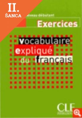 Lacná kniha Vocabulaire Explique du Francaise Debutant Exercices