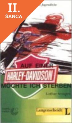 Lacná kniha Langenscheidt Lektuere - Auf einer Harley Davidson moechte ich sterben