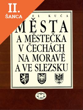 Lacná kniha Města a městečka 4.díl v Čechách na Moravě a ve Slezku