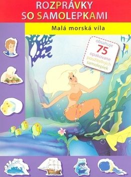 Malá morská víla - Rozprávky so samolepkami