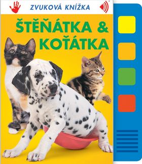 Zvuková knížka-Štěňátka a Koťátka